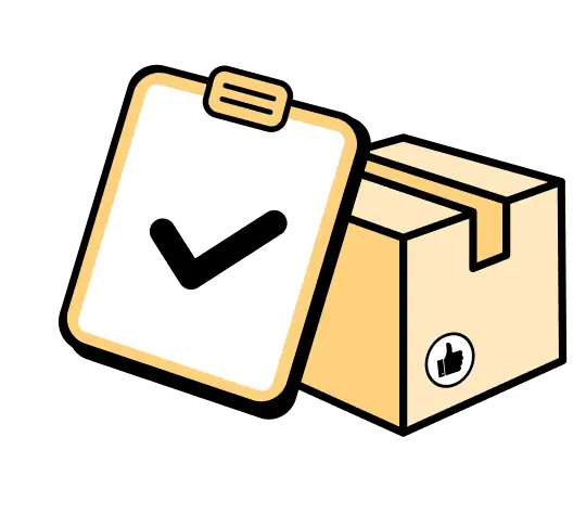 Checklist package illustration